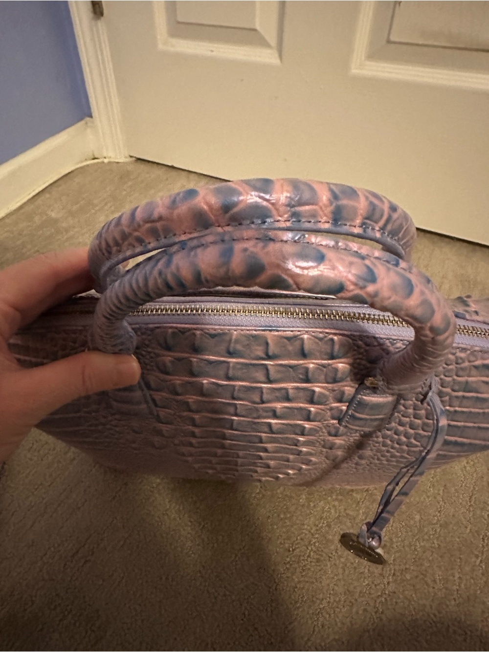 🪻Brahmin Large Duxbury and Ady Wallet in Frosted Lilac 🪻 - Picture 6 of 11